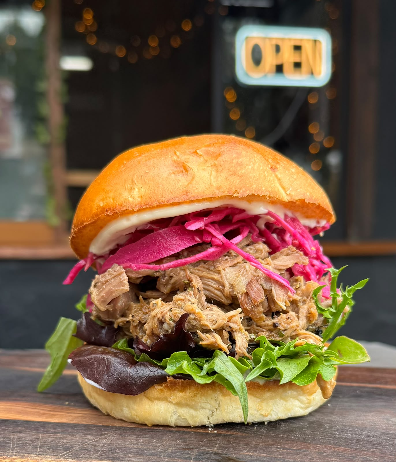 Pulled Pork Burger